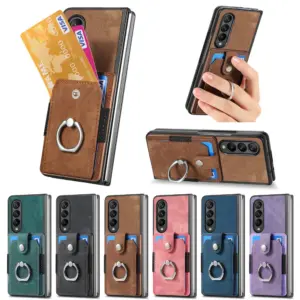 Galaxy Z Flip5 Vintage Ring Wallet Case product image