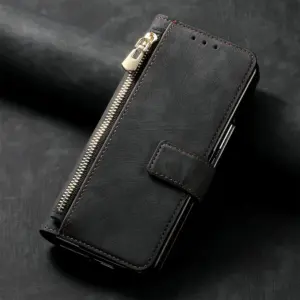 Galaxy Z Fold5 Vintage Magnetic Zip Wallet Case product image