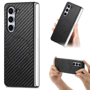 Galaxy Z Fold6 Fiber Texture Magnetic MagSafe Compatible Case product image