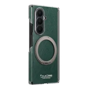 Galaxy Z Fold7 Vintage Magnetic Kickstand Wallet Case product image