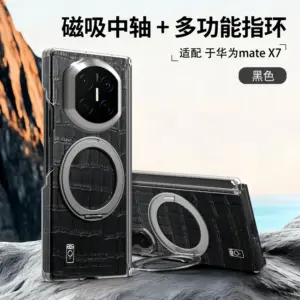 Huawei Mate X7 Crocodile Texture Kickstand Leather Folio Case product image