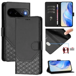 Google Pixel 11 Honeycomb RFID Blocking Wallet Case product image
