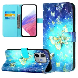 Honor 600 Lite 3D Leather Wallet Case product image