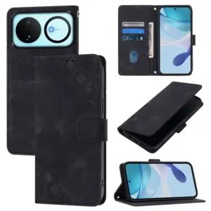 Huawei NOVA 16 5G Matte Textured Leather Folio Case product image
