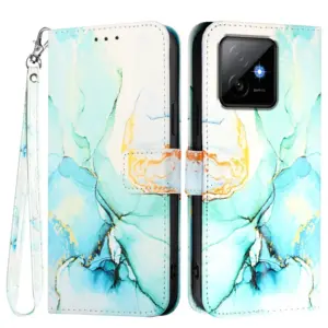 Honor X60 GT 5G Marble Leather Wallet Case product image