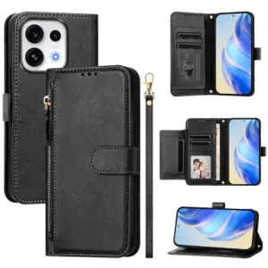 OPPO RENO 16 Multi-Card Zip Lanyard Wallet Case product image