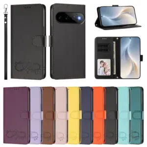 Google Pixel 11 Happy Lanyard Wallet Case product image