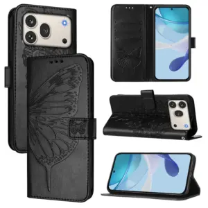 Honor 600 5G Butterfly Leather Wallet Case product image
