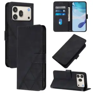 Honor 600 5G Kickstand Leather Wallet Case product image