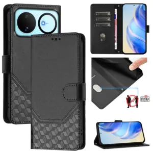 Huawei NOVA 16 5G Honeycomb RFID Blocking Wallet Case product image