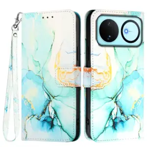 Huawei NOVA 16 5G Marble Leather Wallet Case product image