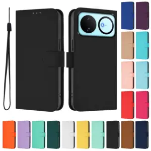 Huawei NOVA 16 5G Matte Soft-Touch Leather Folio Case product image
