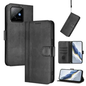 Honor X60 GT 5G Minimal Vintage Leather Folio Case product image
