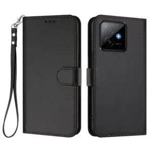 Honor X60 GT 5G Textured Leather Wrist Strap Wallet Case product image