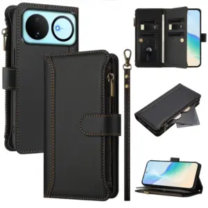 Huawei NOVA 16 5G Nine-Card Zip Lanyard Wallet Case product image