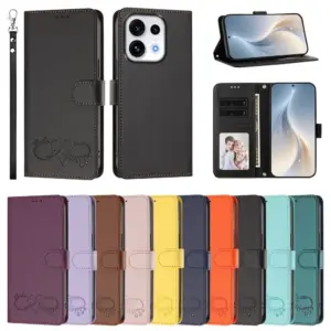 OPPO RENO 16 Happy Lanyard Wallet Case product image