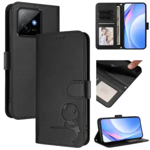 Honor X60 GT 5G Bear RFID Blocking Wallet Case product image