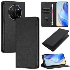 Honor X80 PRO MAX Luxury Litchi Texture Wallet Case product image