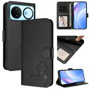 Huawei NOVA 16 5G Bear RFID Blocking Wallet Case product image