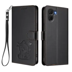 Nubia S2 Heart Cat Lanyard Wallet Case product image