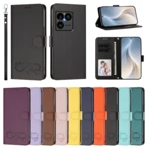 Sony Xperia 1 VIII Happy Lanyard Wallet Case product image