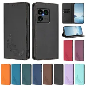 Sony Xperia 1 VIII Magnetic Peony Wallet Case product image