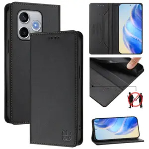 Honor 600 Lite Magnetic Business Wallet Case product image