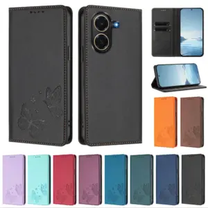 Honor X7E Double Butterfly Magnetic Wallet Case product image