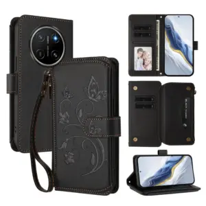 Honor X80 PRO MAX Floral Love Wallet Case product image