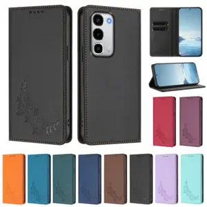 Realme C100 4G Magnetic Peony Wallet Case product image