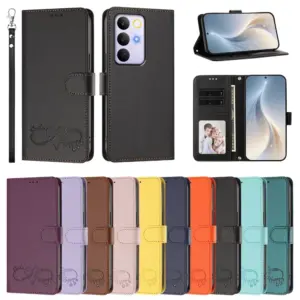 Realme C100 5G Happy Lanyard Wallet Case product image