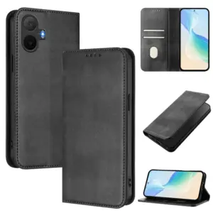 TCL K70 NxtPaper Vintage Magnetic Leather Wallet Case product image