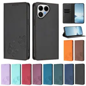 Tecno POVA 8 5G Double Butterfly Magnetic Wallet Case product image
