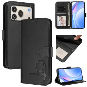 Honor 600 5G Bear RFID Blocking Wallet Case product image