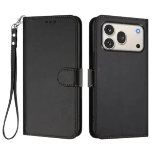 Honor 600 5G Textured Leather Wrist Strap Wallet Case product image