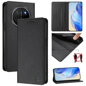 Honor X80 PRO MAX Magnetic Business Wallet Case product image