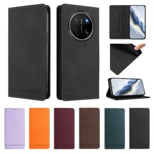 Honor X80 PRO MAX Magnetic RFID Blocking Wallet Case product image