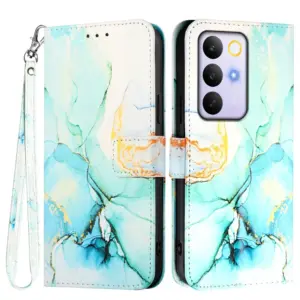 Realme C100 5G Marble Leather Wallet Case product image