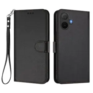 TCL K70 NxtPaper Textured Leather Wrist Strap Wallet Case product image