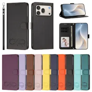 Honor 600 5G Happy Lanyard Wallet Case product image