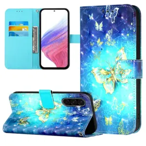 Samsung Galaxy A18 3D Leather Wallet Case product image