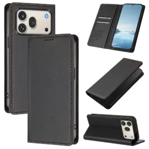 Honor 600 5G Magnetic Textured Wallet Case product image