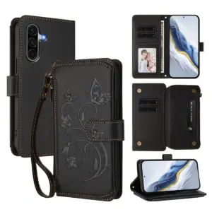 Samsung Galaxy A18 Floral Love Wallet Case product image