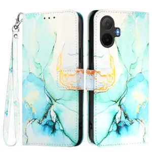 TCL K70 NxtPaper Marble Leather Wallet Case product image