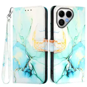 Tecno POVA 8 5G Marble Leather Wallet Case product image
