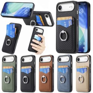 iPhone 17 Air Card Slot Ring Wallet Case product image