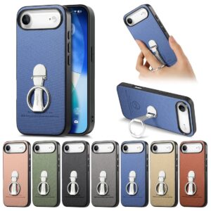 iPhone 17 Air Diagonal Fabric Texture Ring Folding Case product image