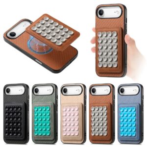 iPhone 17 Air Fiber Texture Card Wallet Case product image