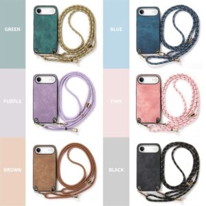 iPhone 17 Air Vintage Lanyard Case product image