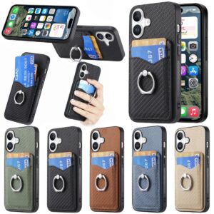 iPhone 17 Card Slot Ring Wallet Case product image